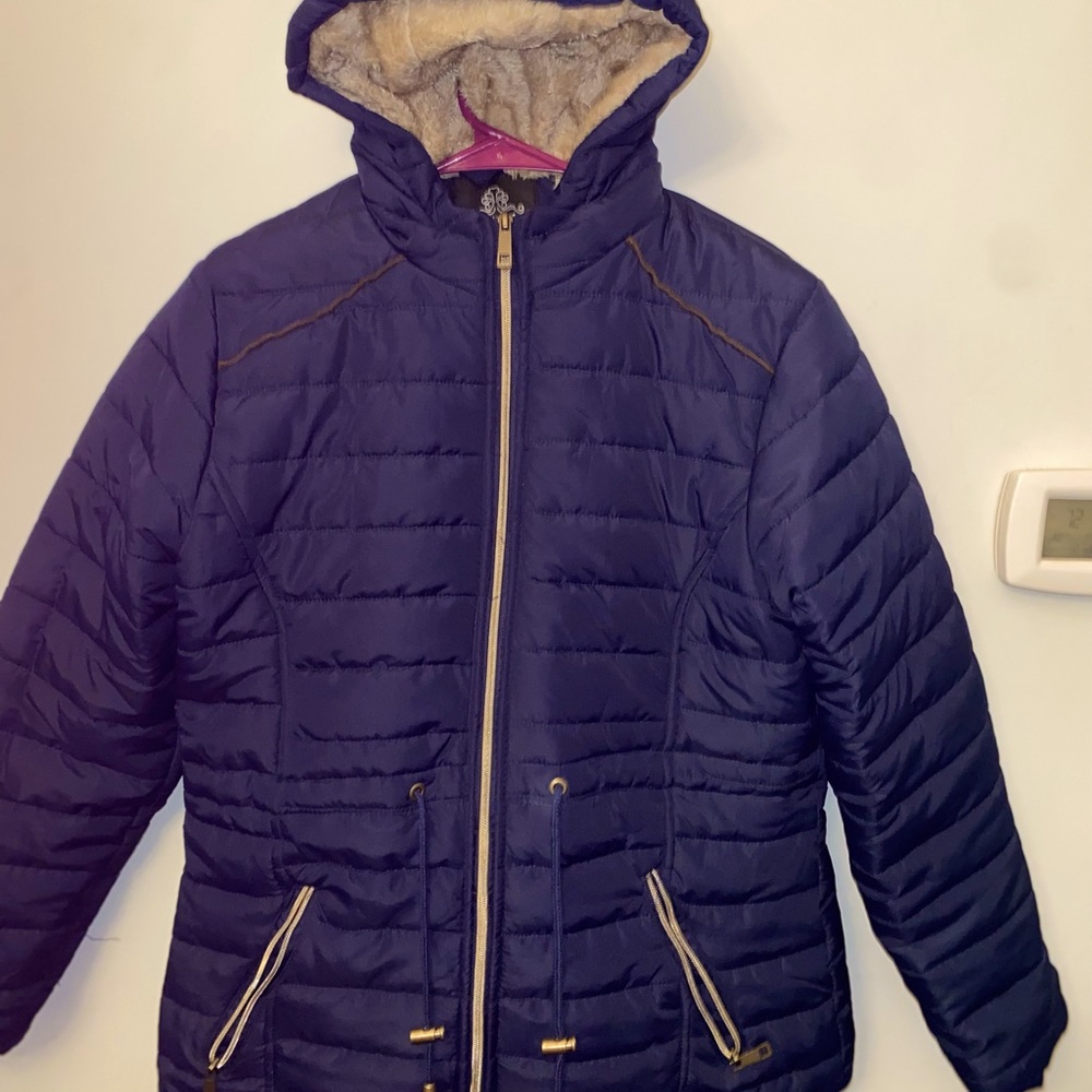 Hooded Louise Paris Quilted Coat